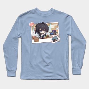 Honkai Star Rail Chibi Ruan Mei Leisure Long Sleeve T-Shirt